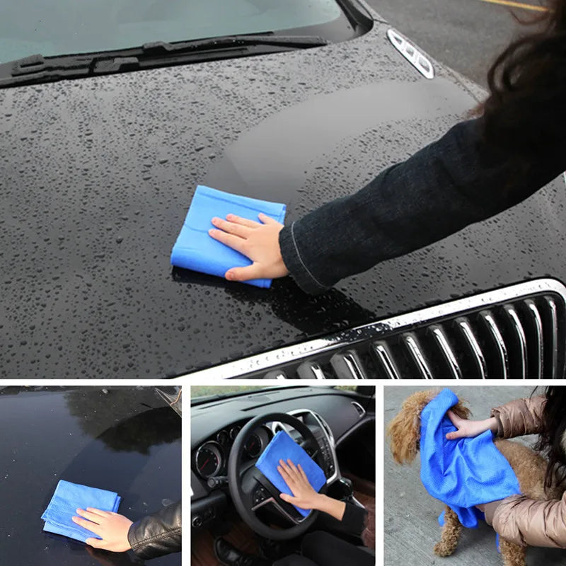 43*32cm PVA Chamois Car Wash Towel Cleaner car Accessories Car care Home Cleaning