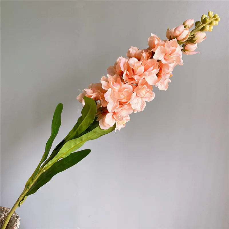 Big Artificial Hyacinth Violet flower branch fleurs artificielles for autumn fall home wedding decoration fake flowers wreath