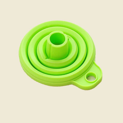 Foldable Funnel Silicone Collapsible Portable Funnels for Fuel Hopper Beer Oil Kitchen Accessories Tools Free Shipping Items