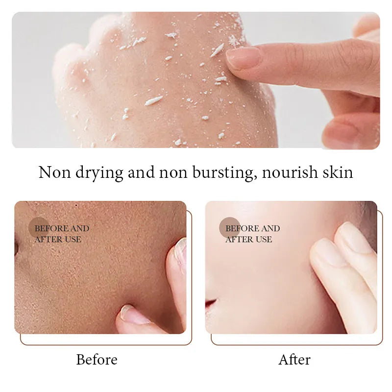 BIOAQUA White Rice Face Exfoliating Gel Moisturizing Nourishing Skincare Facial Scrub Face Cream Facial Exfoliants Skin Care