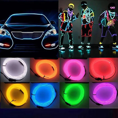 GlowGroove Neon Dance Party Lights