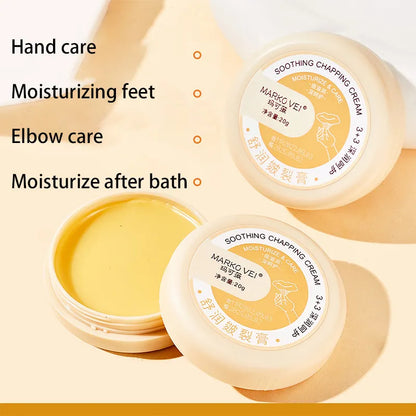 Anti Drying Cracking Foot Cream Heel Cracked Repair Cream Moisturizing Removal Dead Skin Hand Chapping Cream Feet Skin Care 20g