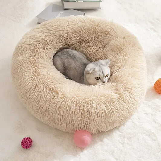 CozyPaws Winter Warm Plush Pet Nest