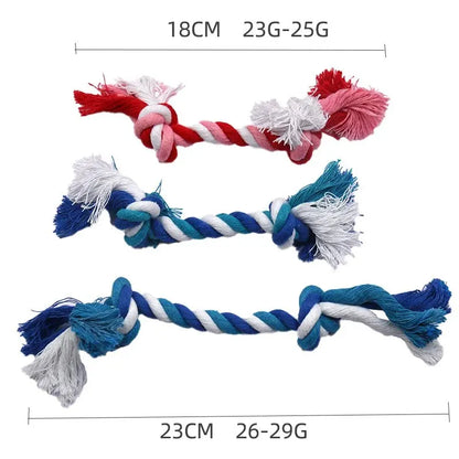 PlayPaws Cotton Rope Dog Toy Set