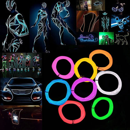 GlowGroove Neon Dance Party Lights