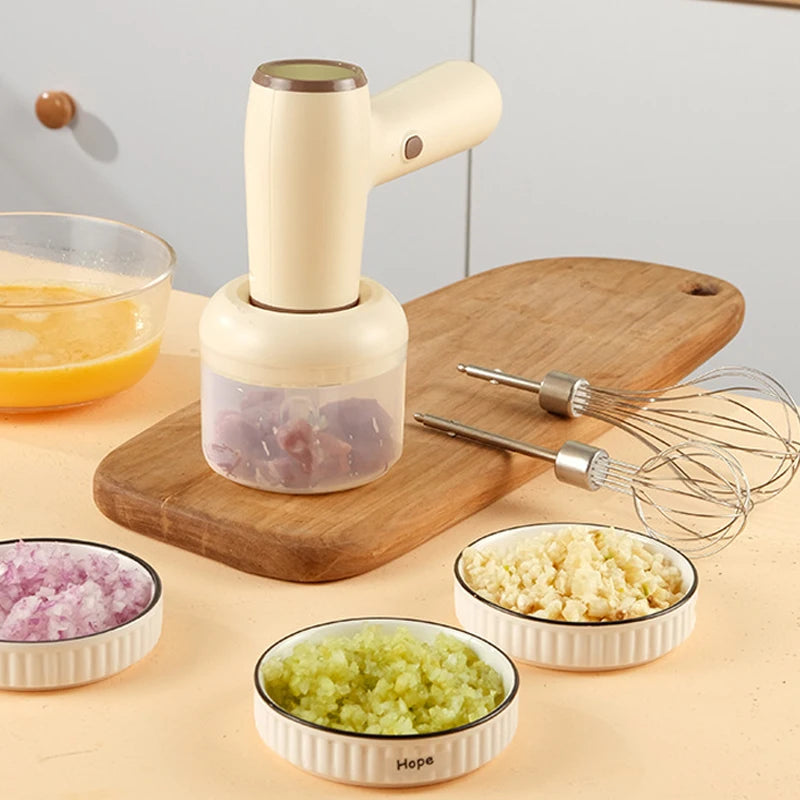 lexiBlend 2-in-1 Cordless Food Processor